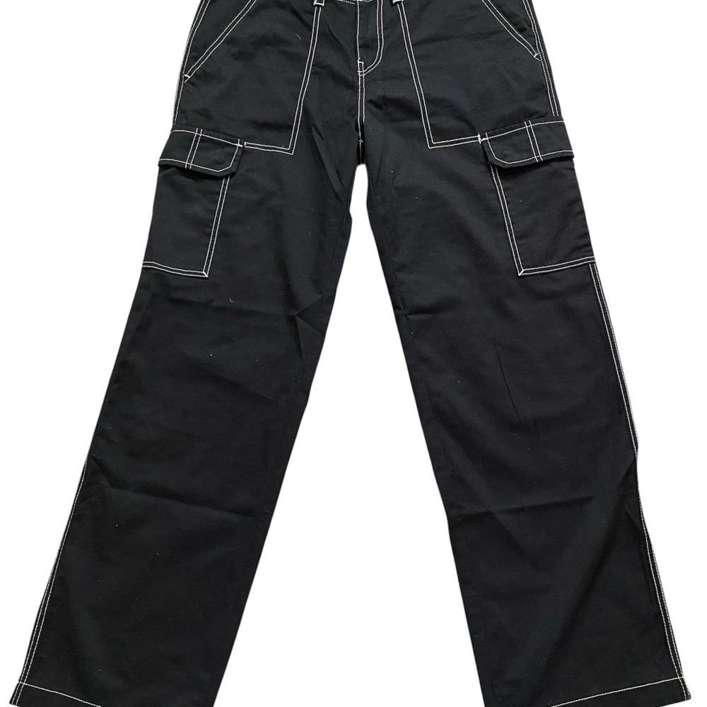 True Religion Black Straight Leg Pants